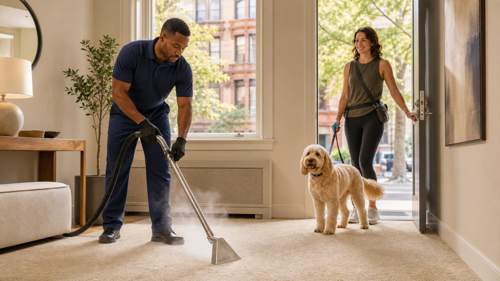 Late-Summer Carpet Steam Cleaning for Manhattan Dog Walkers